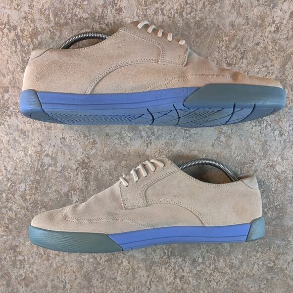 Cole Haan Air Jasper Shoes Men\'s 10 M Wing Tip White Suede Oxfords main image 8